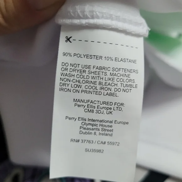 Nwt Pgatour ative wear dress white largew pockets - Picture 10 of 10